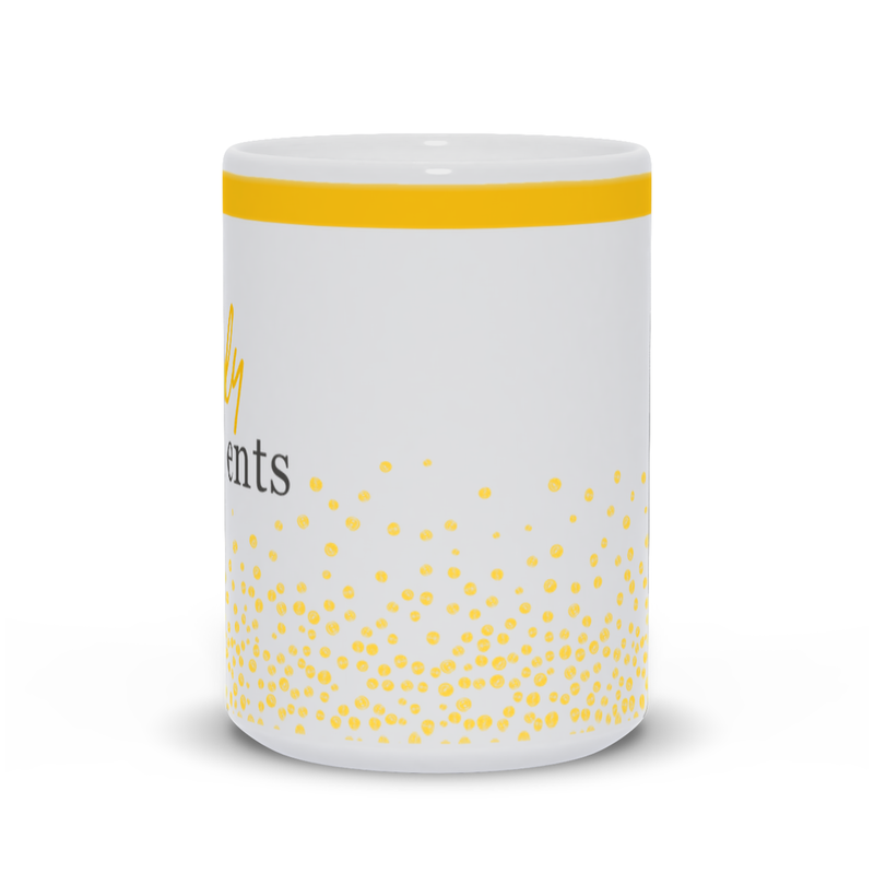 Product image for Holy Moments 15oz Yellow Border Mug image number 1