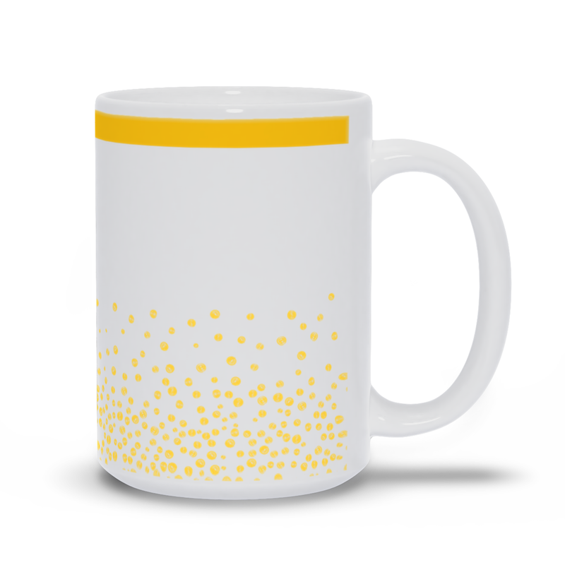 Product image for Holy Moments 15oz Yellow Border Mug image number 2