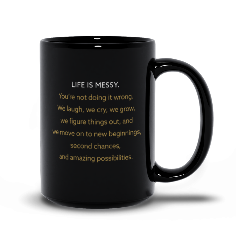 Product image for Life is Messy 15 oz Mug image number 2
